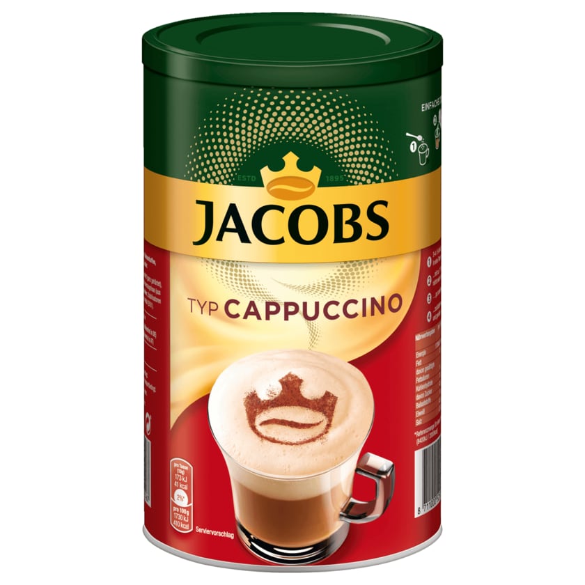 Jacobs Cappuccino Kaffeespezialitäten 400g